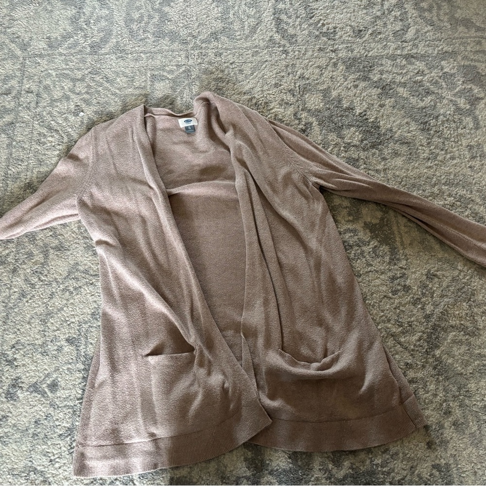 Women's Blush Open Front Cardigan